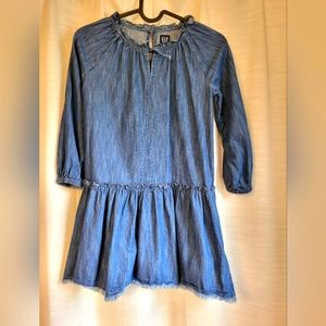 Gap, denim, girls dress size M